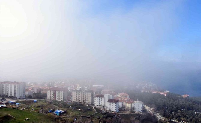 Sinop’ta Muhteşem Sis Manzarası