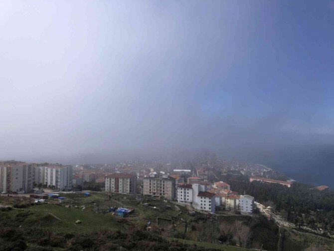 Sinop’ta Muhteşem Sis Manzarası