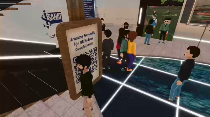 İ̇ş Sanat’ın Metaverse’teki Sergisi Devam Ediyor