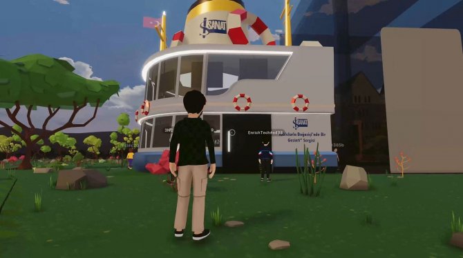İ̇ş Sanat’ın Metaverse’teki Sergisi Devam Ediyor