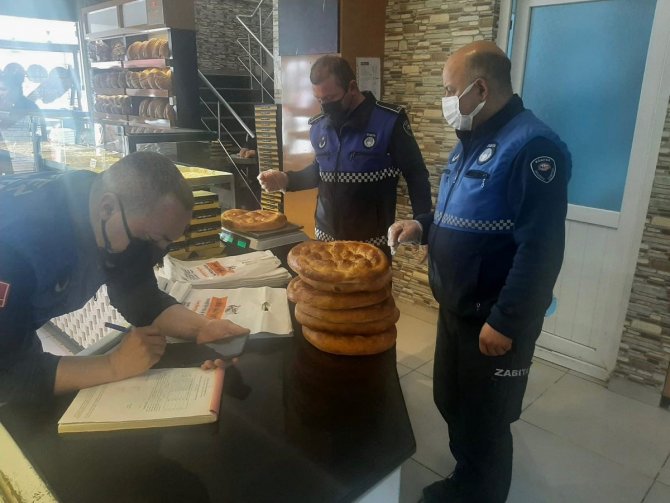 Körfez’de Fırınlara Gramaj Denetimi