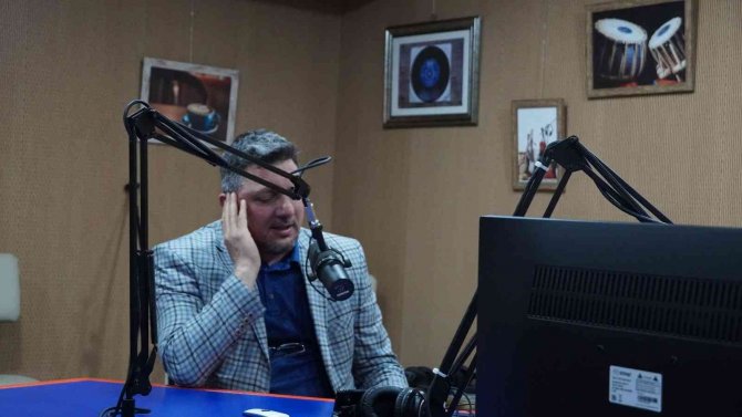 Kur’an-ı Kerim’i Güzel Okuma Dünya Birincisi Radyo Angara’da