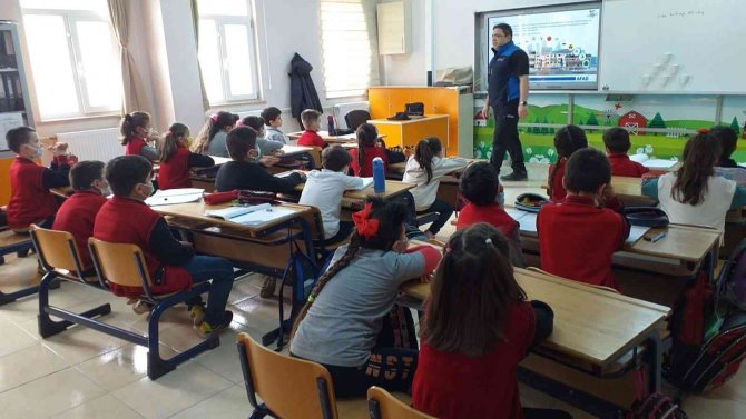 Kütahya’da İlkokul Öğrencilerine Afet Farkındalık Eğitimi Ve Tahliye Tatbikatı