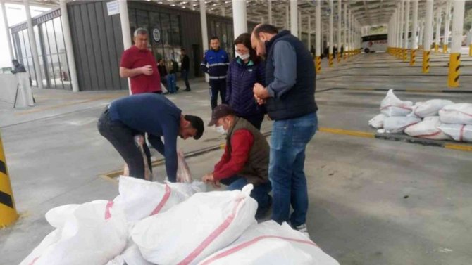 Kaçak Etlerin Sahibine Ve Otobüse Ceza