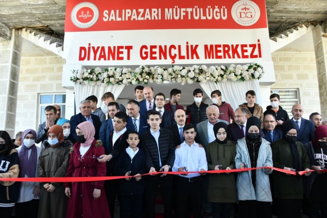 Salıpazarı Diyanet Gençlik Merkezi Açıldı