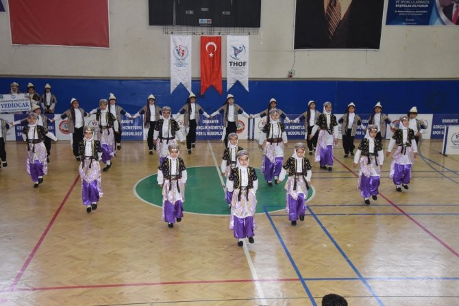 Yediocak Halk Oyunları Topluluğu İki Dalda Birincilik Kazandı