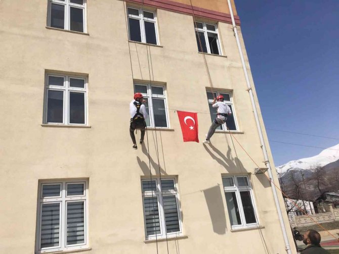 Üzümlü Myo’da Tatbikat