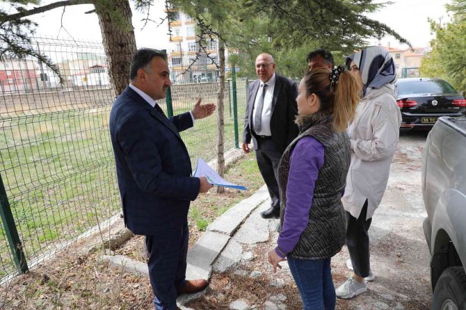 Develi’nin En Büyük Parkı “Sağlık Park” İçin Çalışmalar Başlıyor