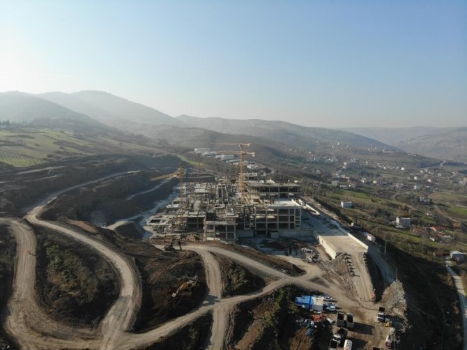 1 Milyarı Aşkın Bedelli Samsun Şehir Hastanesi’nin Yüzde 23’ü Tamamlandı