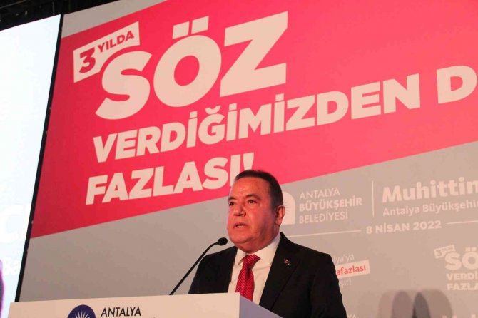Başkan Böcek: "Görev Sürem Dolmadan 77 Değil, 142 Projeyi Bitireceğiz"