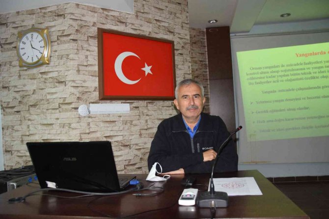 Kumluca’da Gönüllü Orman Yangınları Mücadele Ekibine Seminer