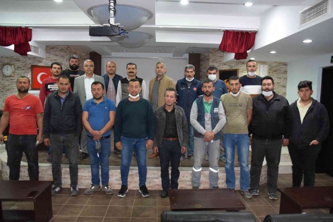 Kumluca’da Gönüllü Orman Yangınları Mücadele Ekibine Seminer