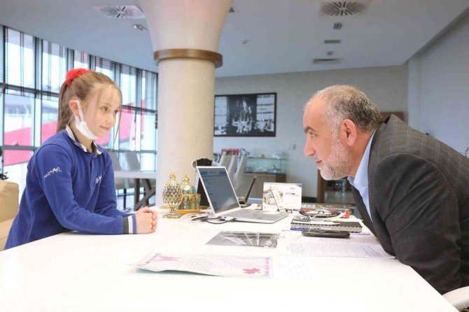 Öğrencilerden Başkan Sandıkçı’ya Teşekkür Mektubu