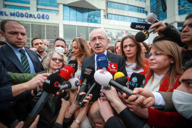 Chp Lideri Kılıçdaroğlu, Et Ve Süt Kurumu Genel Müdürlüğüne Gitti