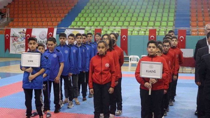 Elazığ’da Karate Grup Müsabakaları Başladı