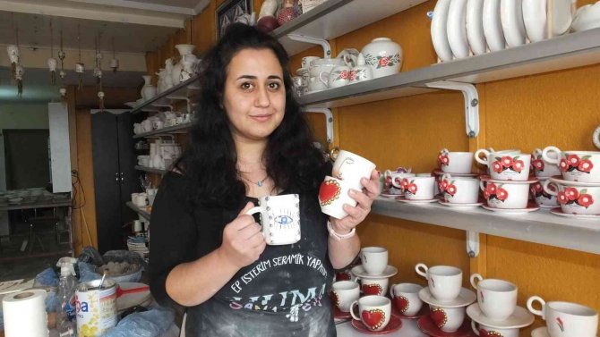 Balıkesir’de Diplomalı Seramikçinin Eserleri Göz Kamaştırdı