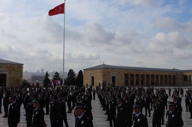 Türk Polis Teşkilatı 177’nci Yılında Ata’nın Huzurunda