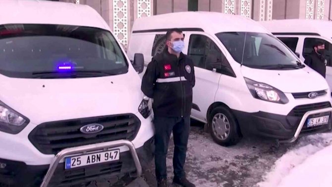 Erzurum Emniyet Müdürlüğü Araç Filosunu Güçlendirdi