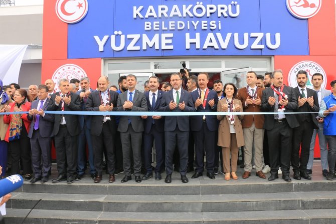 Bakan Kasapoğlu, Şanlıurfa’da Yüzme Havuzunun Açılışını Yaptı