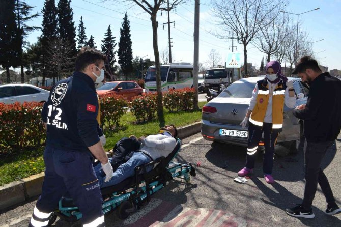 İ̇şe Geç Kalma Endişesi Talihsiz Kazayla Sonuçlandı: 1 Yaralı