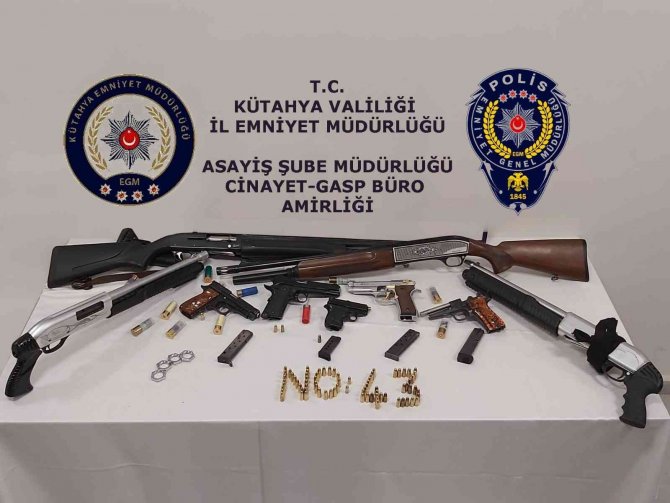 Kütahya’da Suç Örgütü Operasyonu