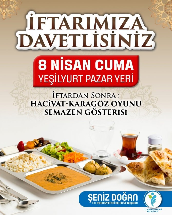 Merkezefendi’de Geleneksel İftar Yemekleri Başlıyor