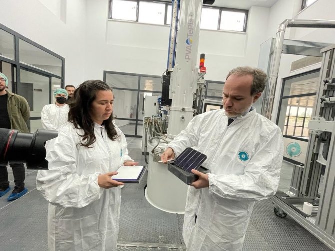 Niğde’de Üniversitede Silisyum Kütük Üretiliyor