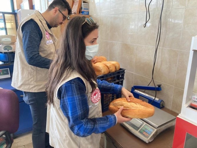 Osmaniye’de Ekmekte Gramaj Denetimi