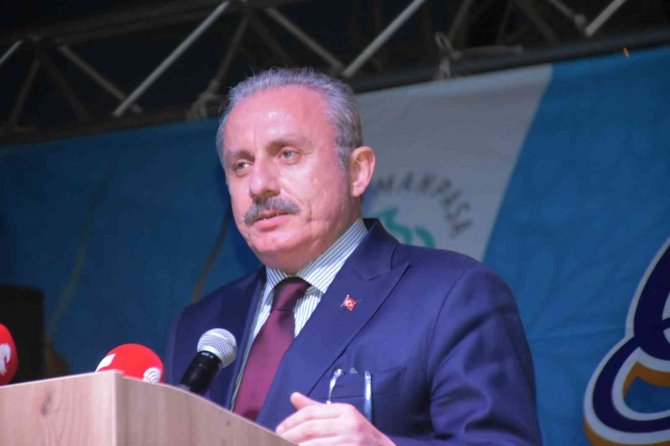 Tbmm Başkanı Şentop: "Akdeniz Göçmen Mezarlığına Döndü"