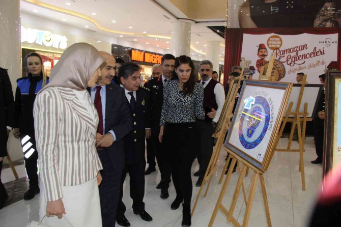 Mardin’de Polis Haftası Münasebetiyle Sergi Açıldı