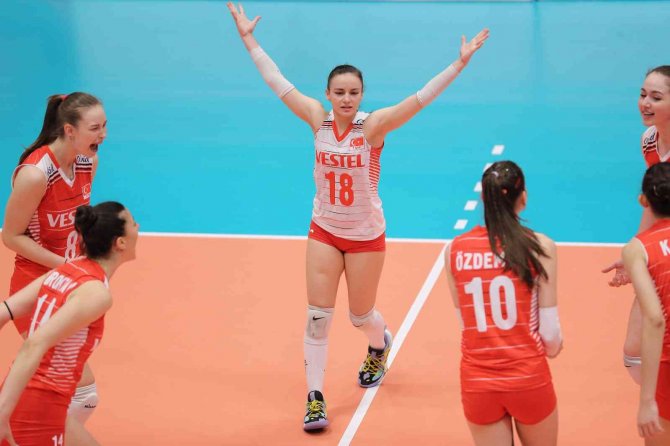 2022 Cev U20 Avrupa Şampiyonası: Türkiye: 3 - Macaristan: 0