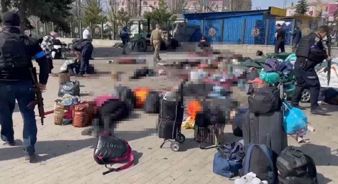 Kramatorsk’taki Tren İstasyonu Saldırısında Can Kaybı 50’ye Yükseldi
