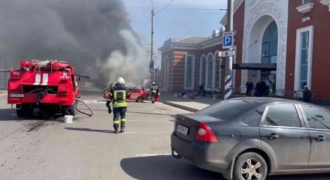 Kramatorsk’taki Tren İstasyonu Saldırısında Can Kaybı 50’ye Yükseldi