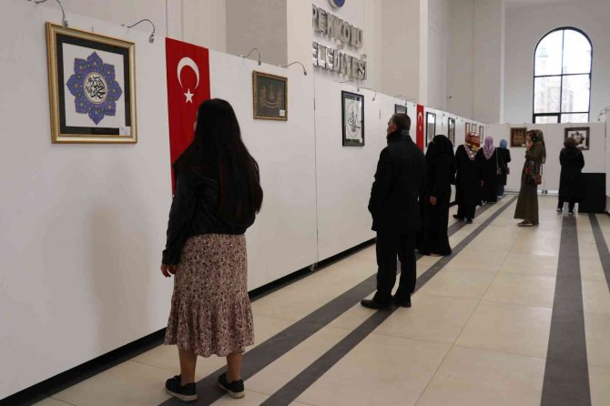 Van’da Hat Sanatı Sergisi