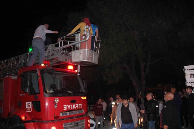 Söke’de Ev Yangını Korkuttu