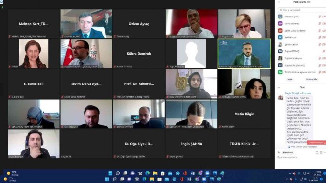 Fırat Üniversitesinde ‘Tüseb’ Bilgilendirme Toplantısı Yapıldı