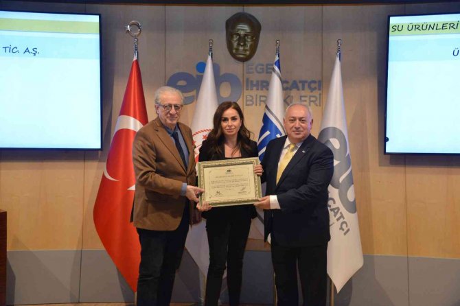 Su Ürünleri Ve Hayvansal Mamuller İhracatının Yıldızları Ödüllendirildi