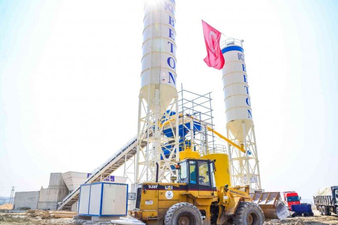 Kahramankazan Belediyesi Kendi Betonunu Üretmeye Başladı