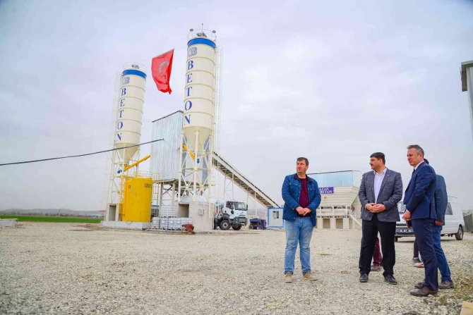Kahramankazan Belediyesi Kendi Betonunu Üretmeye Başladı