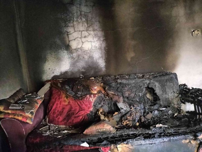 İ̇kamet Yangını Sonrası Tehdit İçeren Not İddiası