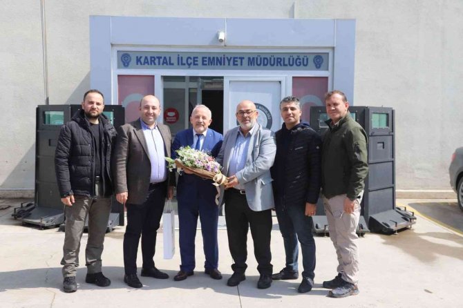 Kartal Belediyesi’nden Polis Haftası Nedeniyle Polis Teşkilatına Ziyaret