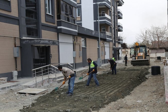 Kentsel Dönüşüm Projesinde Peyzaj Çalışmaları Başladı