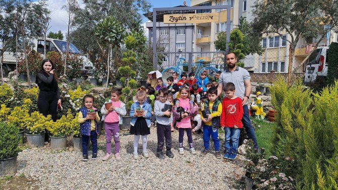 Minik Öğrenciler Önce Öğrendi Sonra Uyguladı