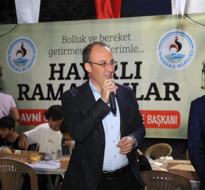 Pamukkale Belediyesinin İftar Sofrası Karakova’da Kuruldu