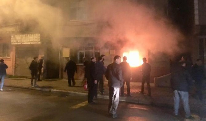 Samsun’da Yangın Paniği: Yaşlı Adam Ölümden Döndü