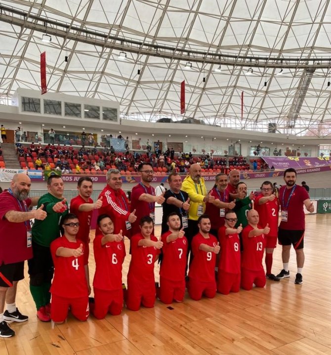 Down Futsal Milli Takımı, Portekiz’i Yenerek Dünya Üçüncüsü Oldu