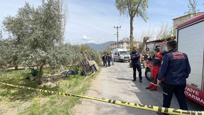 Fethiye’de Devrilen Forkliftin Operatörü Hayatını Kaybetti