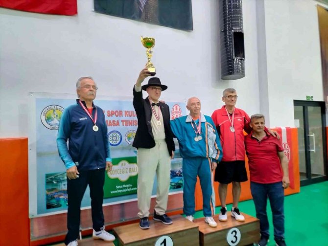 Köyceğiz Veteranlar Masa Tenisi Turnuvası Sona Erdi