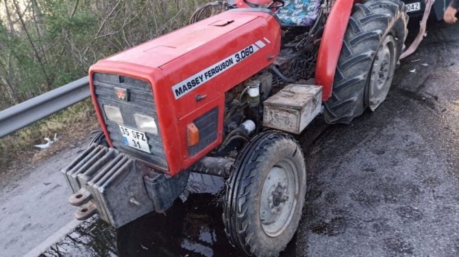 Manisa’da Trafik Kazası: 1 Yaralı