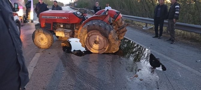 Manisa’da Trafik Kazası: 1 Yaralı